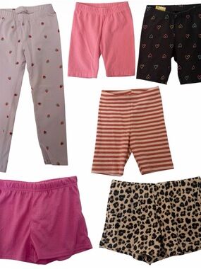 Girls XS 4/5 Shorts Bundle Cat & Jack Bike
Shorts 6pc